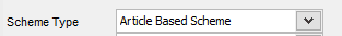 article based scheme