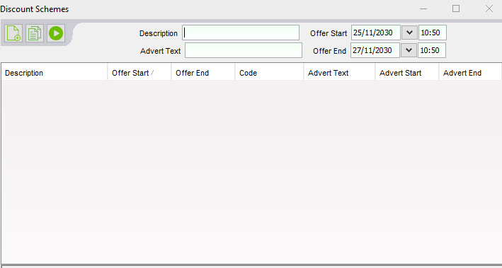discount scheme window