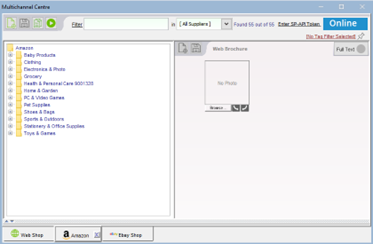 multichannel centre amazon tab